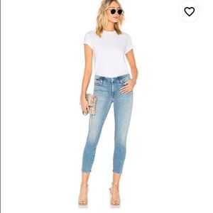 MOTHER the looker crop sz 25